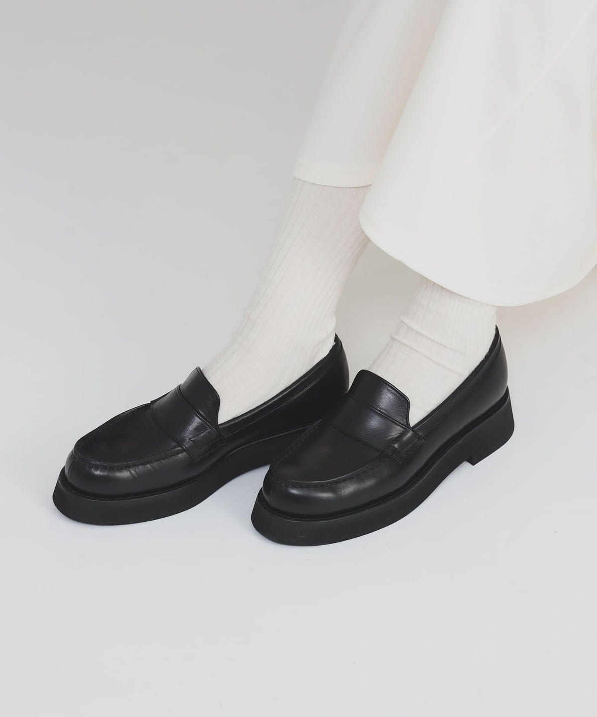 BEAUTIFUL SHOES ビューティフル シューズ / ローファー シューズ WOMEN BLACK 22.5 BEAUTIFUL SHOES ビューティフル シューズ / ローファー シューズ WOMEN BLACK 22.5