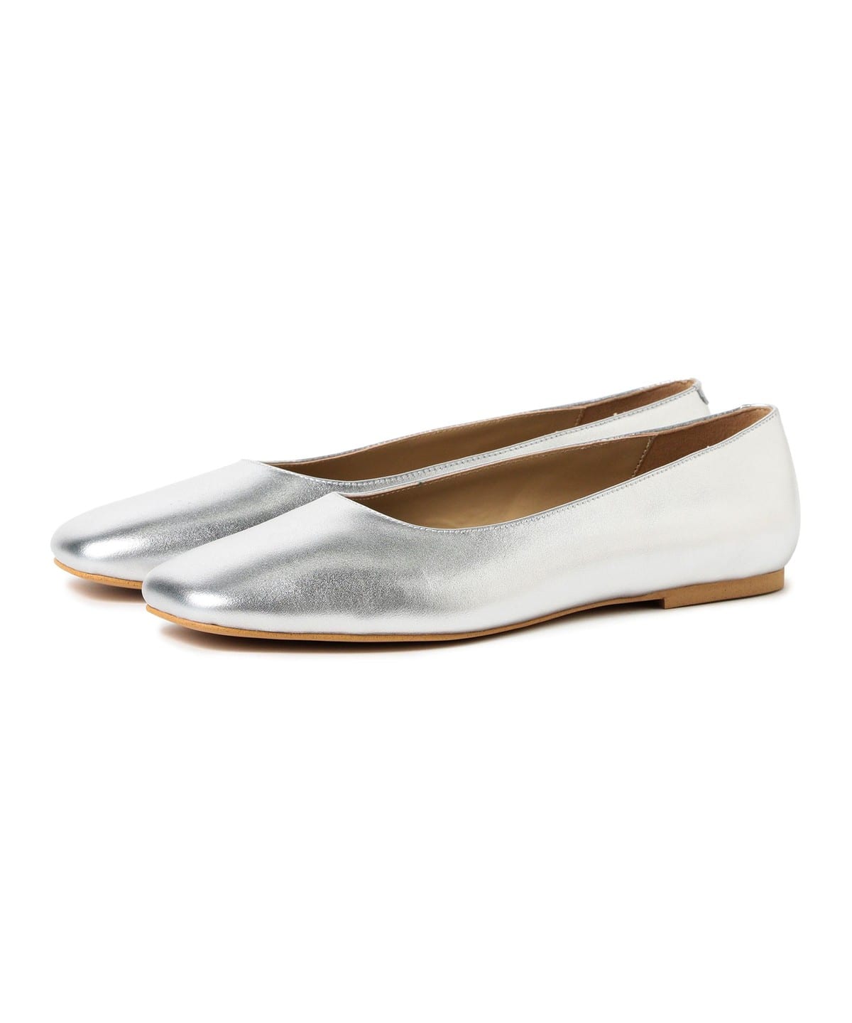 【オンライン限定商品】  Demi-Luxe BEAMS（デミルクス ビームス）フラット パンプス 靴