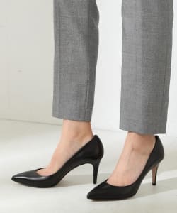 Demi-Luxe BEAMS / レザーポインテッドパンプス