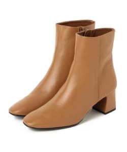 Demi-Luxe BEAMS / サイドジップ レザーショートブーツ