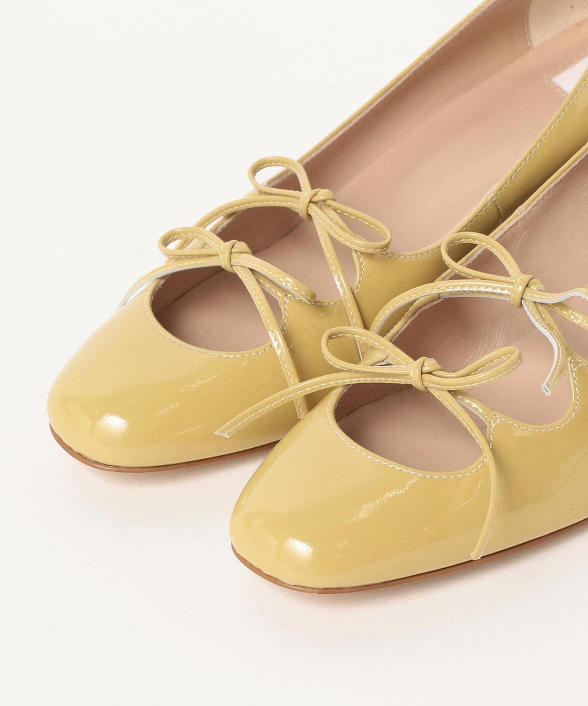 ELIN Lt.Beige チュールパンプス-