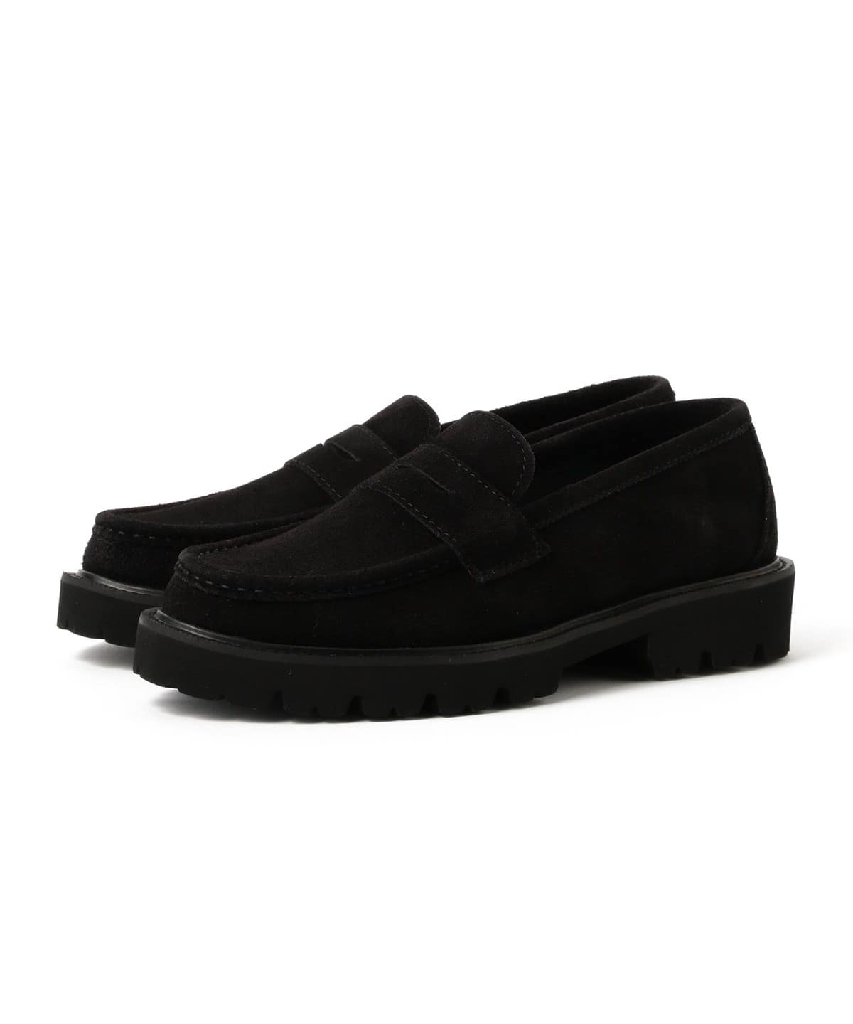 Demi-Luxe BEAMS ブラック ローファー 37 Demi-Luxe BEAMS ローファー / スムースレザー レディース