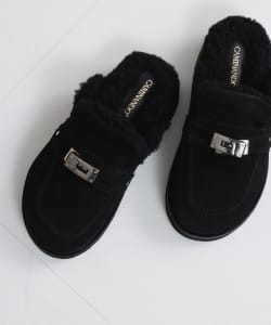 【+15%ポイントUP】【別注】CAMINANDO / シアリング バックル サンダル