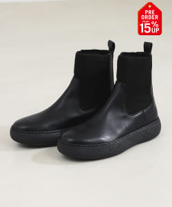 【+15%ポイントUP】CAMINANDO / アンクル リブ ブーツ