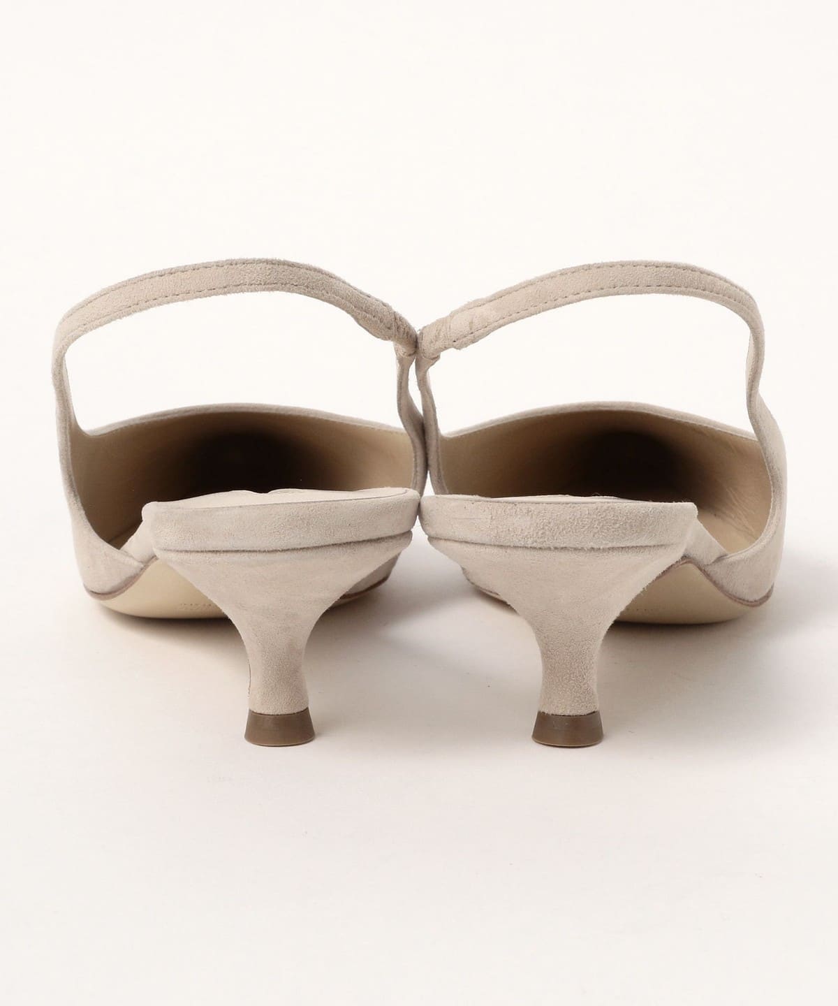【ttams】BRENTELLAスエードバックストラップパンプス 37.5 EFFE BEAMS（エッフェ ビームス）BRENTELLA / AUDREY スエード
