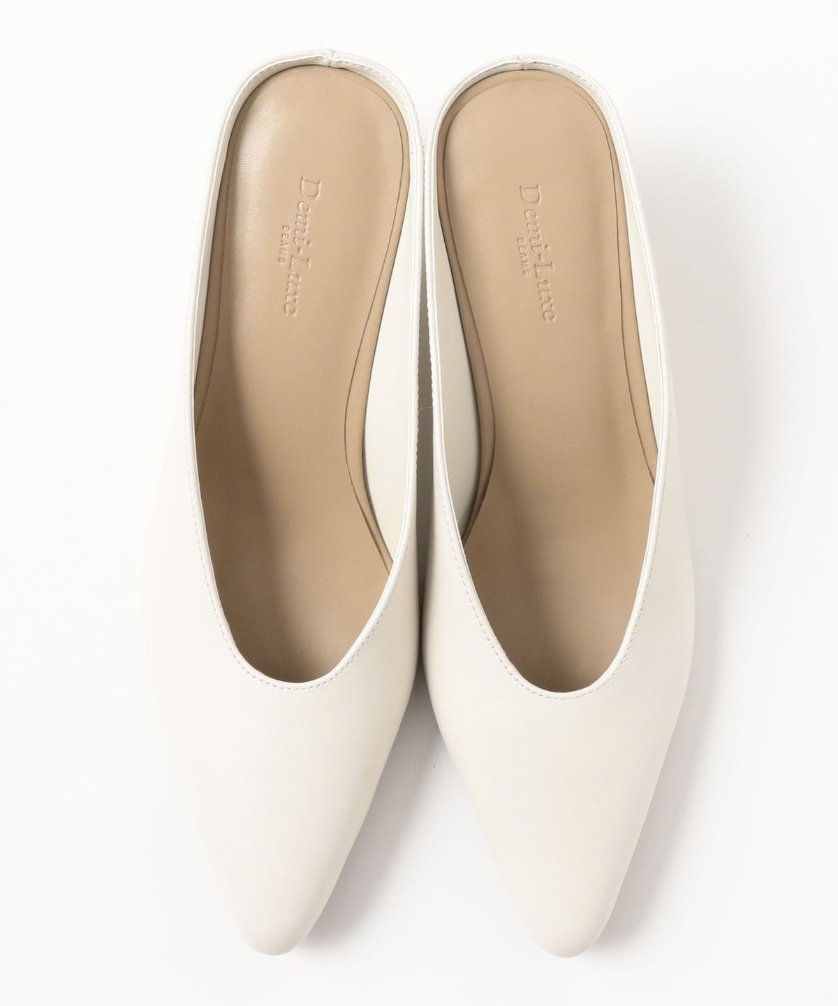 Demi-Luxe BEAMS（デミルクス ビームス）レザーラップ ミュール