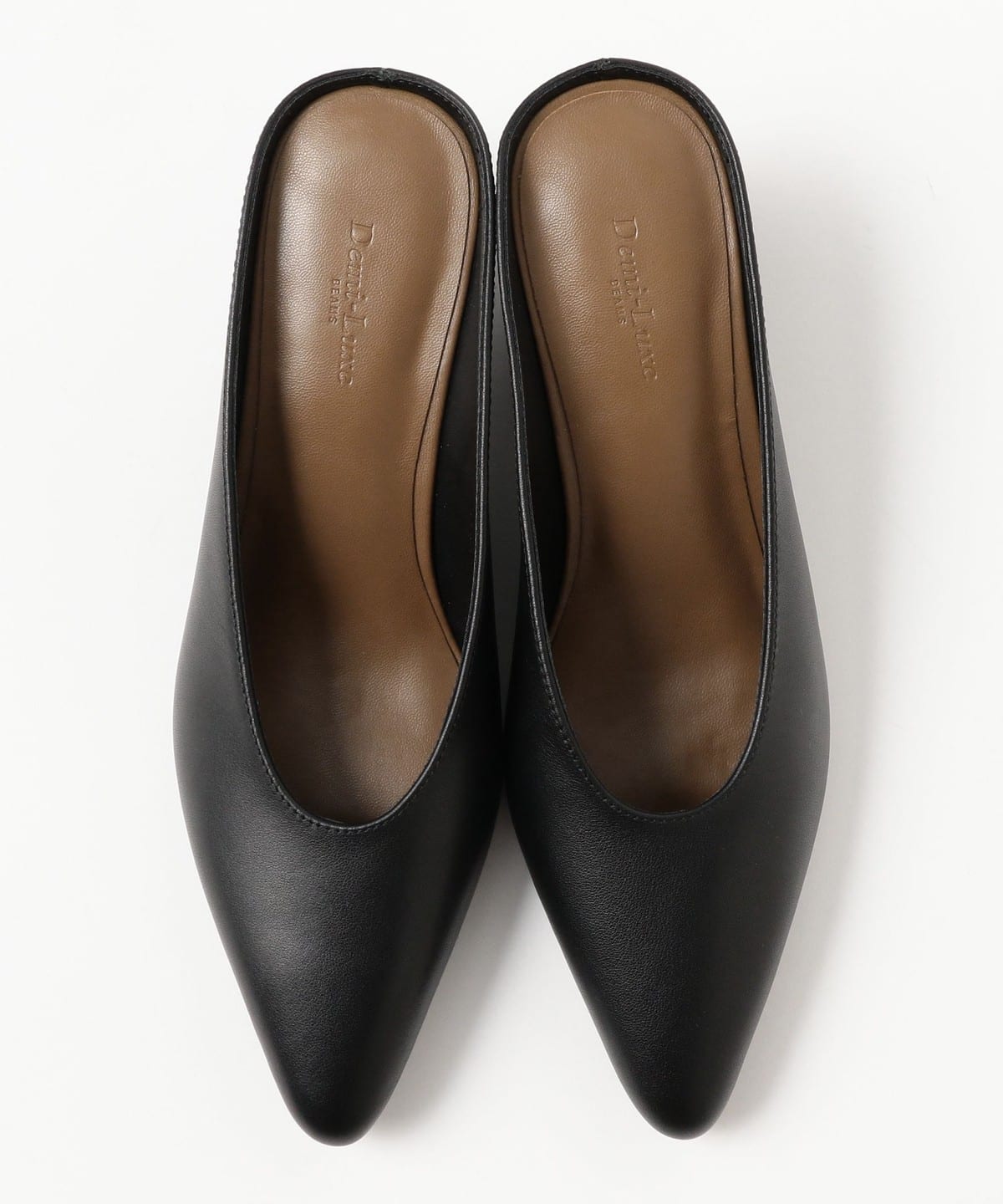今期 Demi-Luxe BEAMS 26SS レザーラップ ミュール 36 Demi-Luxe BEAMS（デミルクス ビームス）レザーラップ ミュール