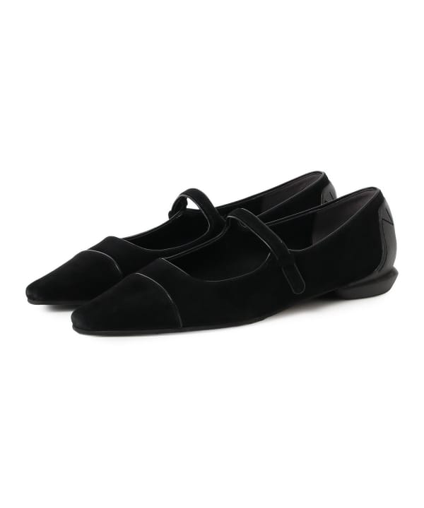 SHISEI / CHISEL TOE BICOLOR メリージェーン パンプス