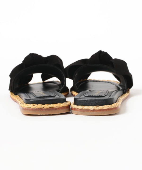 【極美品】PALOMABARCELO　サンダル　リボン　オレンジ　サイズ38 Demi-Luxe BEAMS（デミルクス ビームス）【別注】PALOMA BARCELO