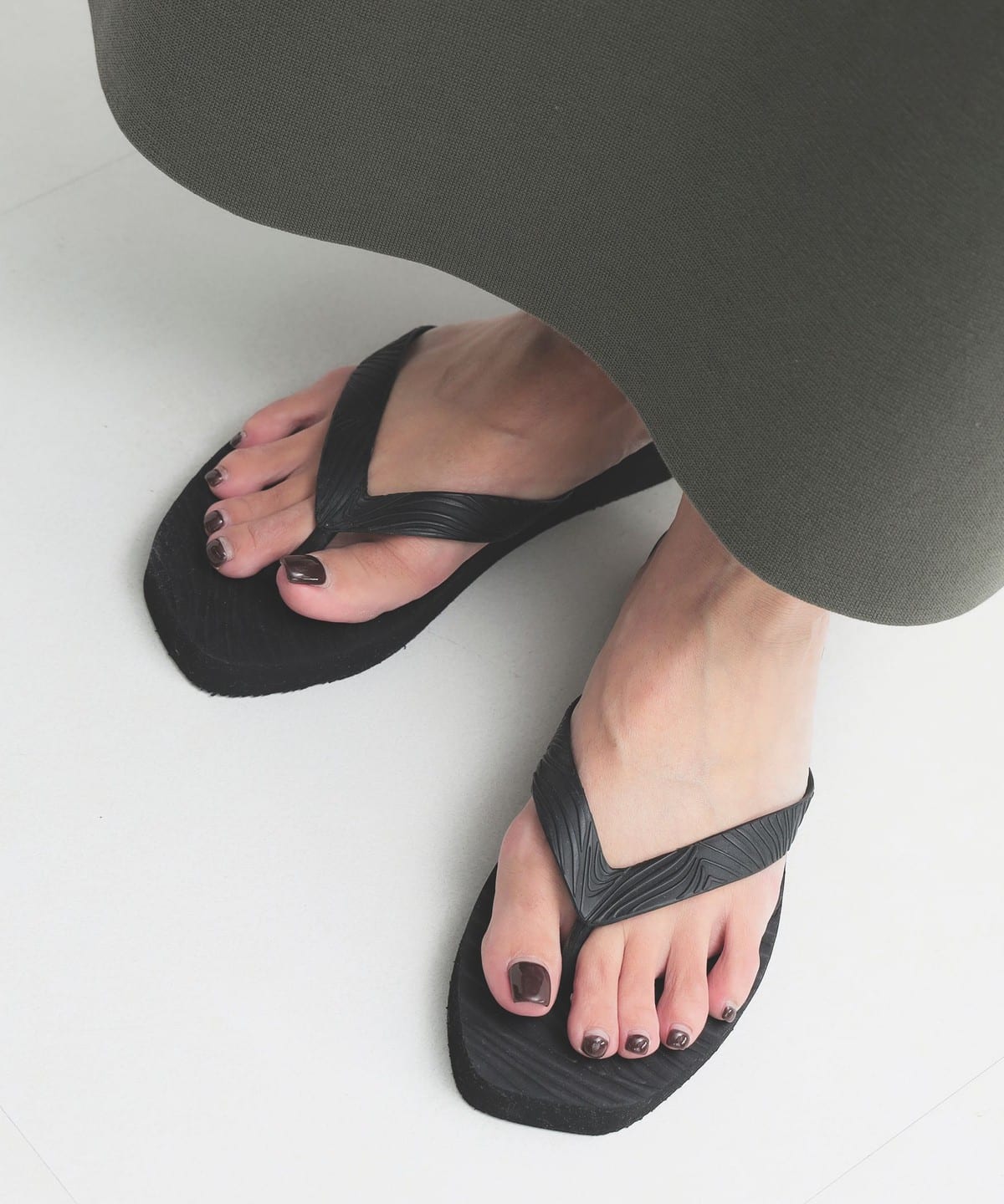 SLEEPERS / Tapered platform サンダル シューズ WOMEN BLACK 36 SLEEPERS / Tapered platform サンダル シューズ WOMEN BLACK 36