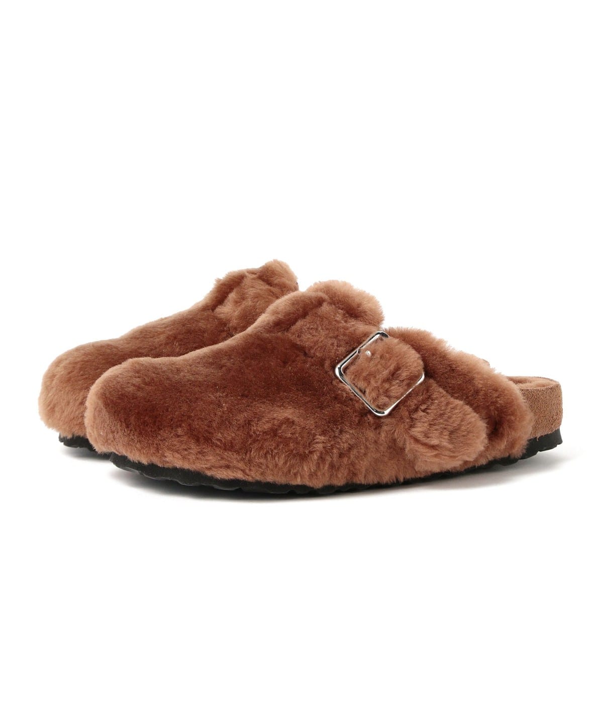 BIRKENSTOCK ビルケンシュトック / Boston Shearling サンダル シューズ WOMEN CARAMEL 38 BIRKENSTOCK ビルケンシュトック / Boston Shearling サンダル シューズ WOMEN CARAMEL 38