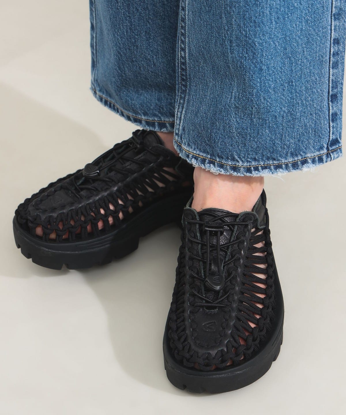 Demi-Luxe BEAMS（デミルクス ビームス）KEEN / UNEEK PLT サンダル