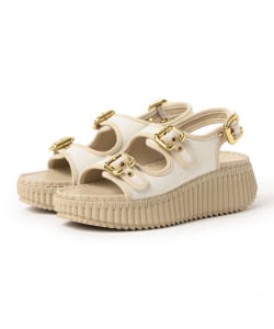 Chloe / NAMA バックル キャンバス サンダル