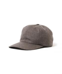 YLEVE × KIJIMA TAKAYUKI / ウールシャンブレー フランネル キャップ