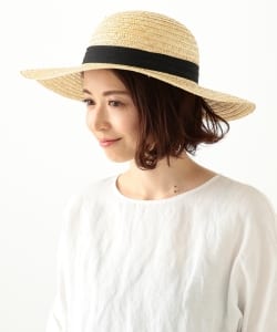 GRILLO / リボンストローハット