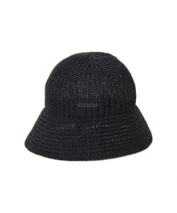 〈WOMEN〉KIJIMA TAKAYUKI /  ポリエステル 和紙ニット メトロハット