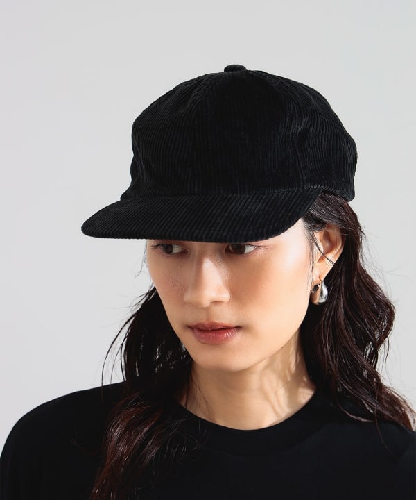 〈WOMEN〉KIJIMA TAKAYUKI / コーデュロイ バックスリット 6パネル キャップ