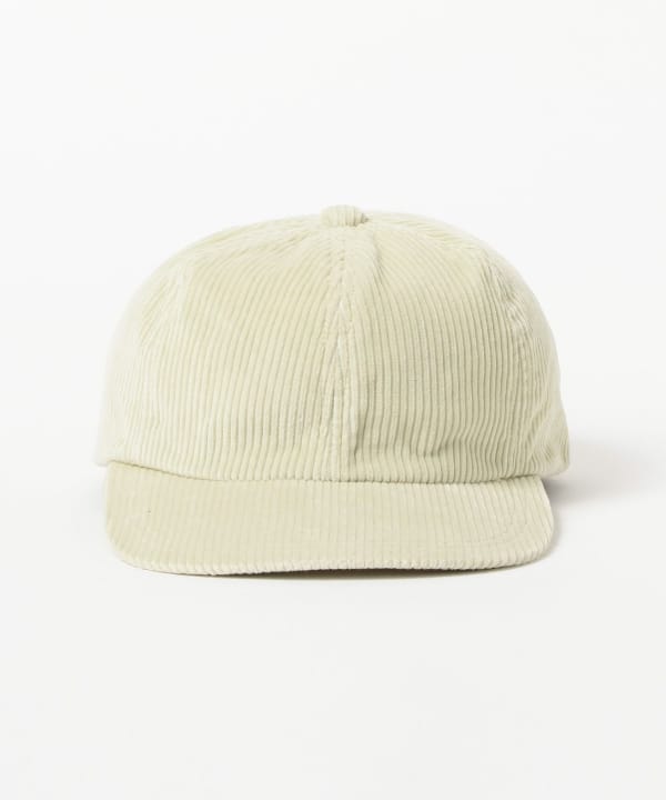 〈WOMEN〉KIJIMA TAKAYUKI / コーデュロイ バックスリット 6パネル キャップ