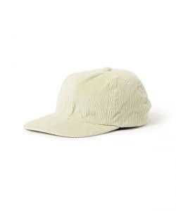〈WOMEN〉KIJIMA TAKAYUKI / コーデュロイ バックスリット 6パネル キャップ