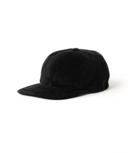 〈WOMEN〉KIJIMA TAKAYUKI / コーデュロイ バックスリット 6パネル キャップ