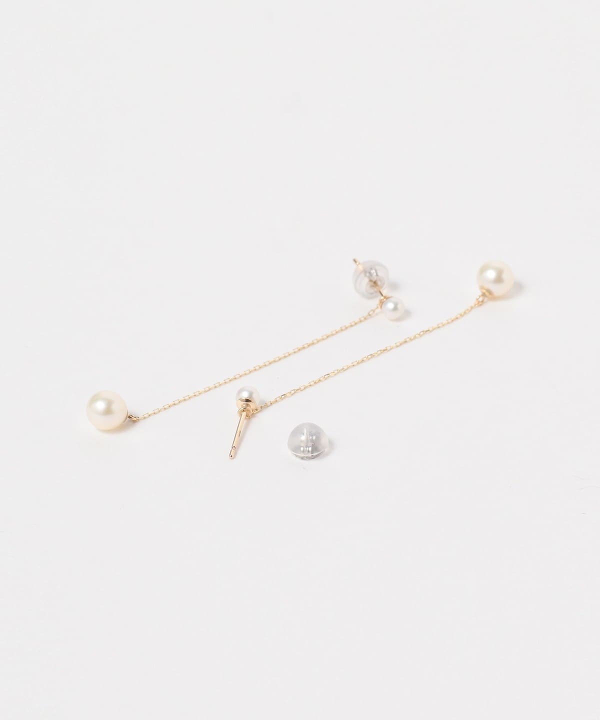 Demi-Luxe BEAMS Demi-Luxe BEAMS les bon bon / 2WAY pearl earrings