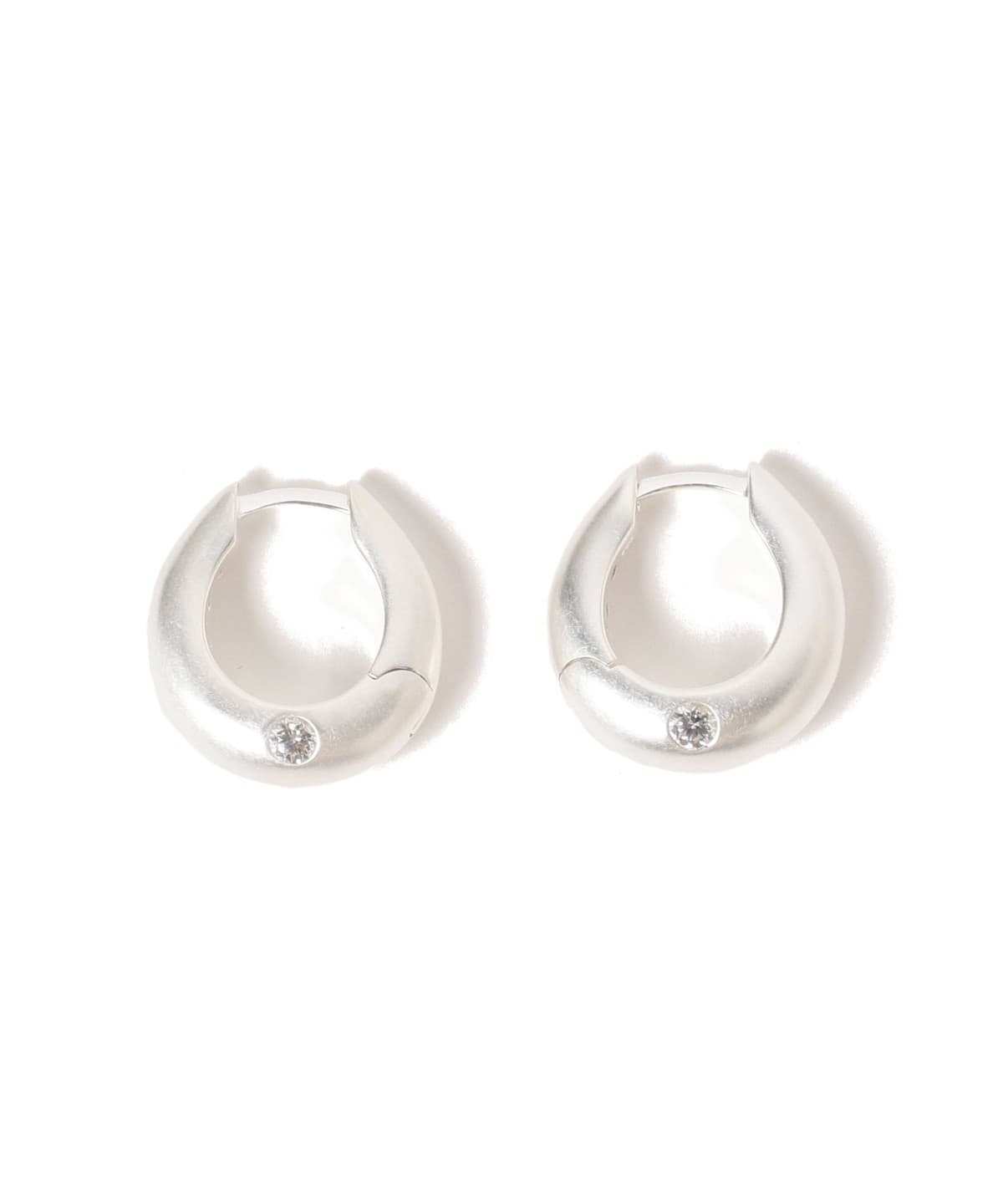 MINERALEIR / Primrose Hoop ピアス アクセサリー WOMEN SILVER ONE SIZE MINERALEIR / Primrose Hoop ピアス アクセサリー WOMEN SILVER ONE SIZE