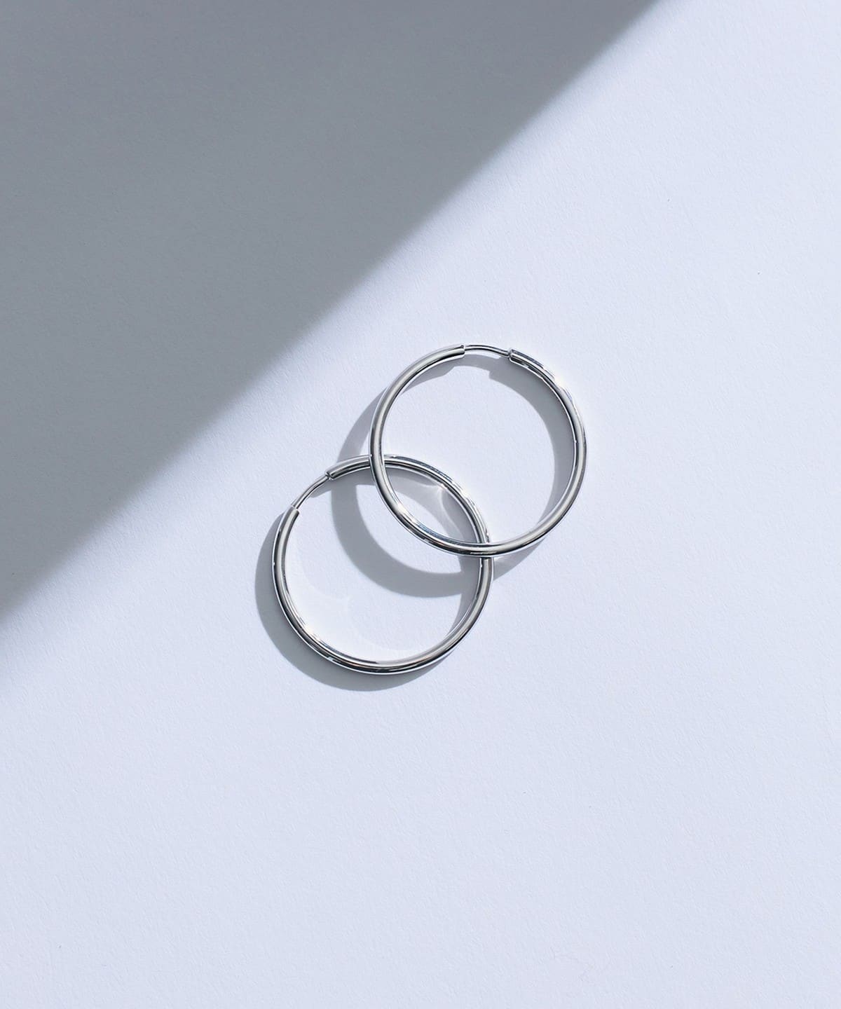 MARIA BLACK マリア ブラック / SENORITA ペア フープピアス 25mm シルバー アクセサリー WOMEN SILVER ONE SIZE MARIA BLACK マリア ブラック / SENORITA ペア フープピアス 25mm シルバー アクセサリー WOMEN SILVER ONE SIZE
