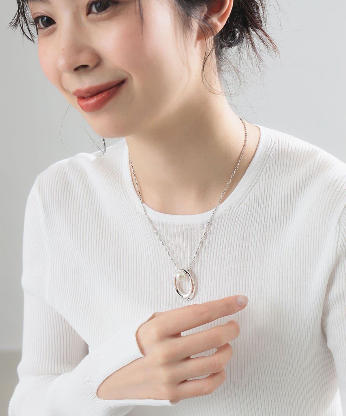 PHILIPPE AUDIBERT フィリップ オーディベール / Carmel パール ネックレス アクセサリー WOMEN SILVER ONE SIZE PHILIPPE AUDIBERT フィリップ オーディベール / Carmel パール ネックレス アクセサリー WOMEN SILVER ONE SIZE
