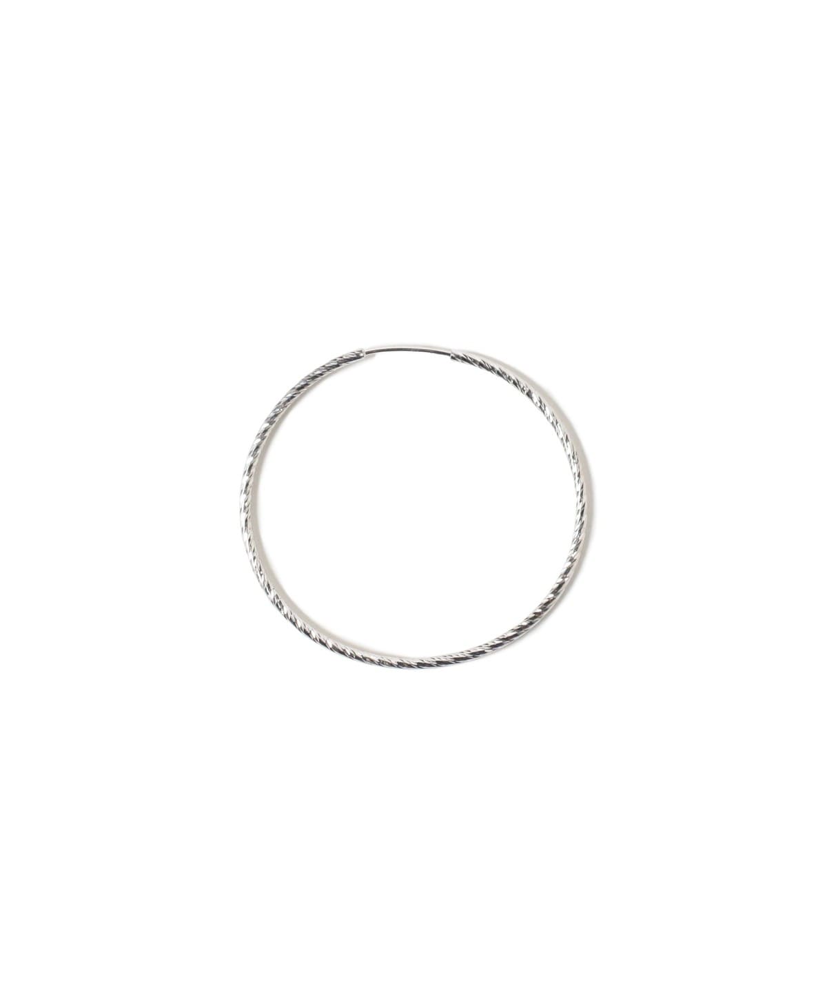 MARIA BLACK マリア ブラック / LIV フープピアス ホワイトゴールド 35mm アクセサリー WOMEN WHITE GOLD ONE SIZE MARIA BLACK マリア ブラック / LIV フープピアス ホワイトゴールド 35mm アクセサリー WOMEN WHITE GOLD ONE SIZE