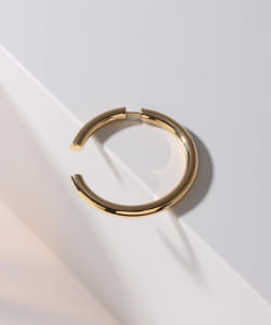 MARIA BLACK / DISRUPTED フープピアス ゴールド 40mm
