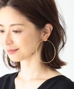 MARIA BLACK / ペア フープピアス ゴールド