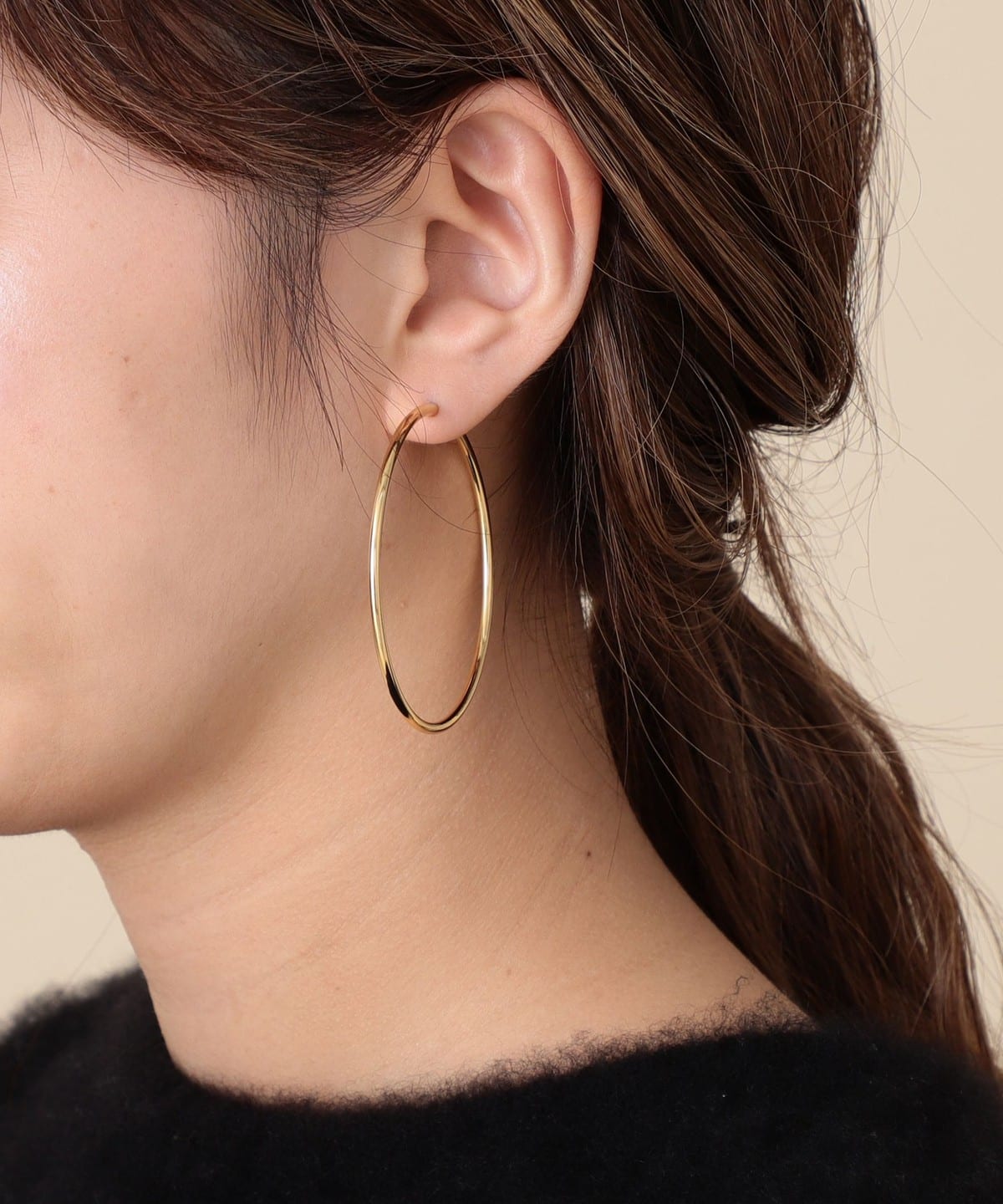 【25SS♡新作】Dior Celeste フープピアス AZUL BY MOUSSY | イレギュラーシェイプミニフープピアス