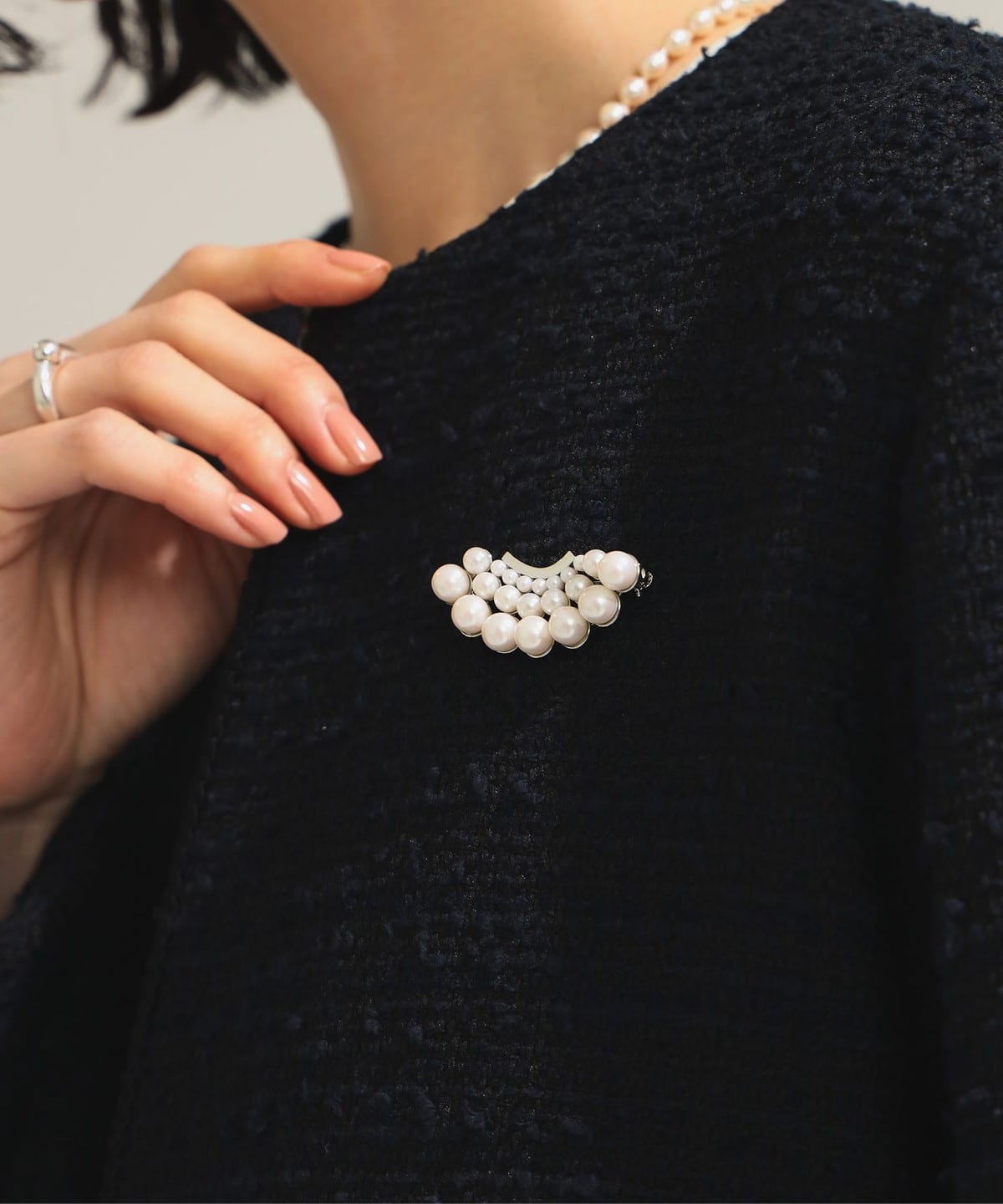 最終値下！IRIS47 / heather ブローチ Demi-Luxe BEAMS（デミルクス ビームス）IRIS47 / heather ブローチ