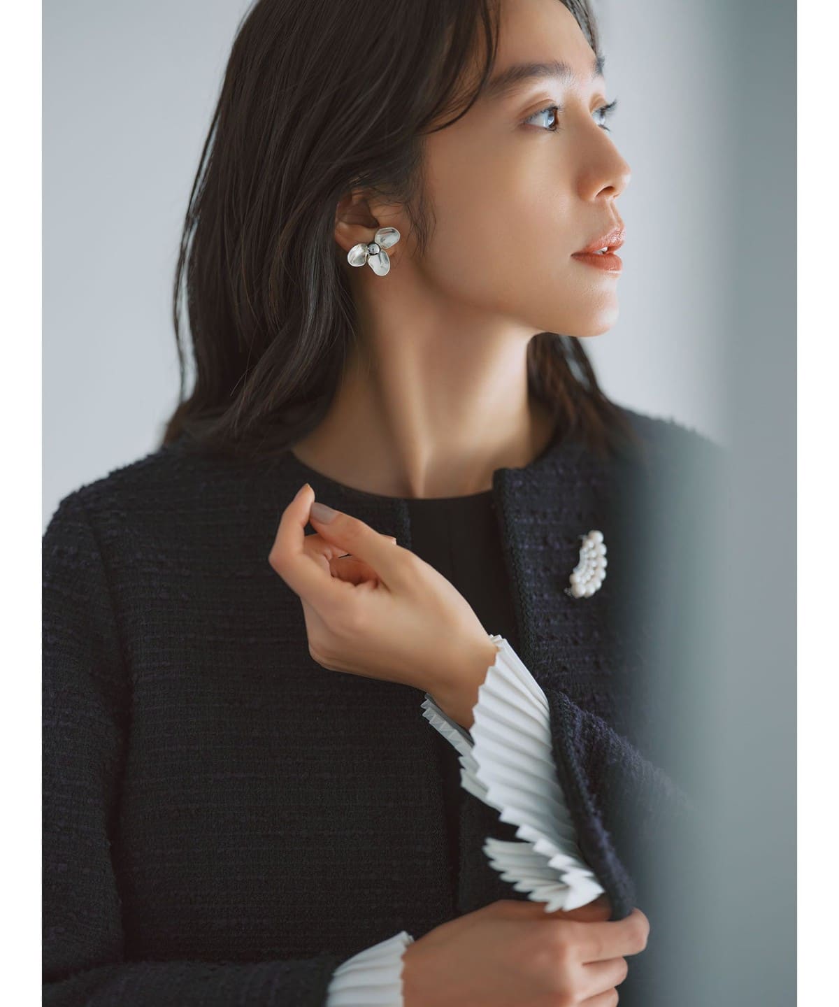 最終値下！IRIS47 / heather ブローチ Demi-Luxe BEAMS（デミルクス ビームス）IRIS47 / heather ブローチ