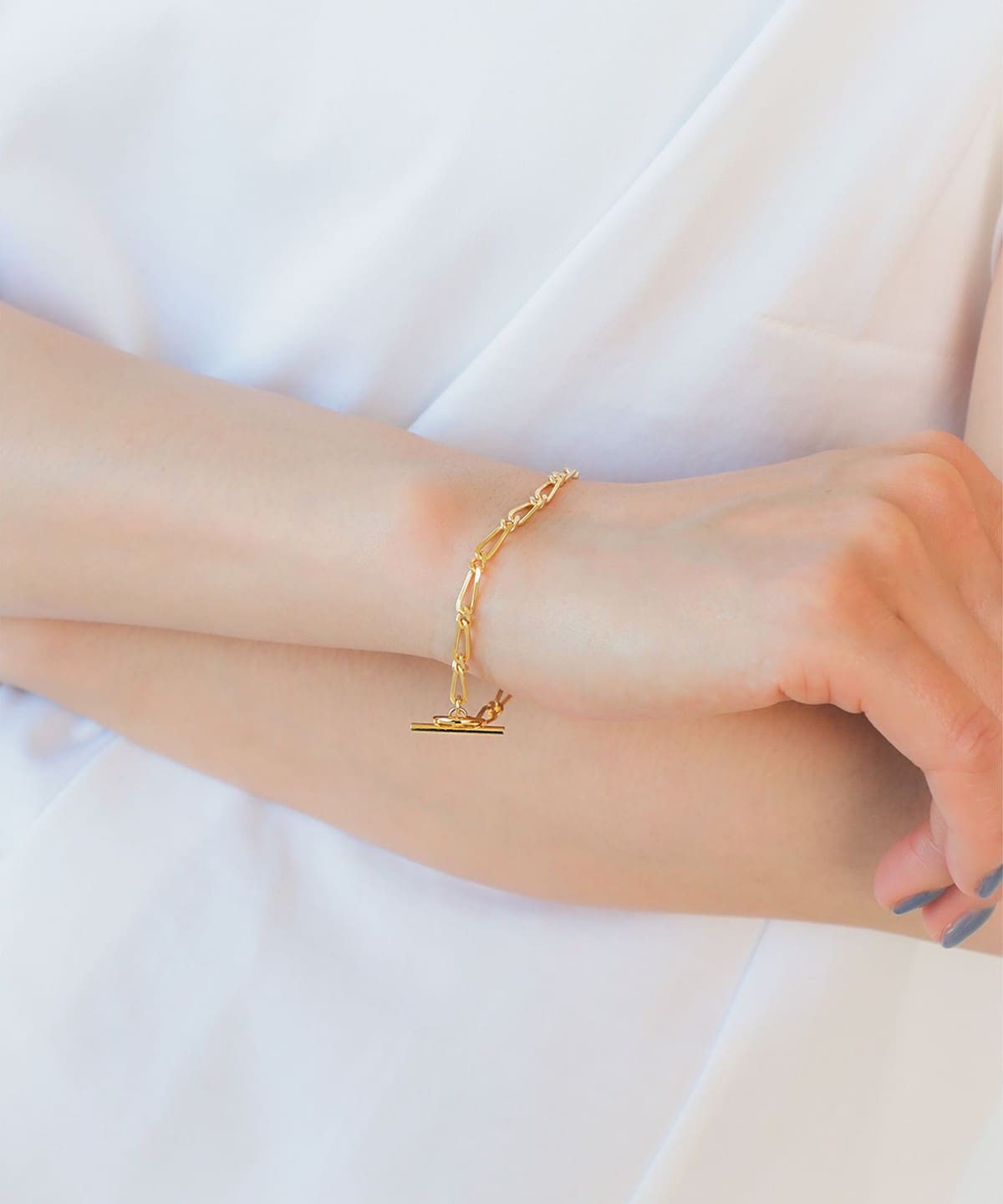 ISOLATION / フィガロチェーン ブレスレット イエローゴールド アクセサリー WOMEN GOLD ONE SIZE ISOLATION / フィガロチェーン ブレスレット イエローゴールド アクセサリー WOMEN GOLD ONE SIZE