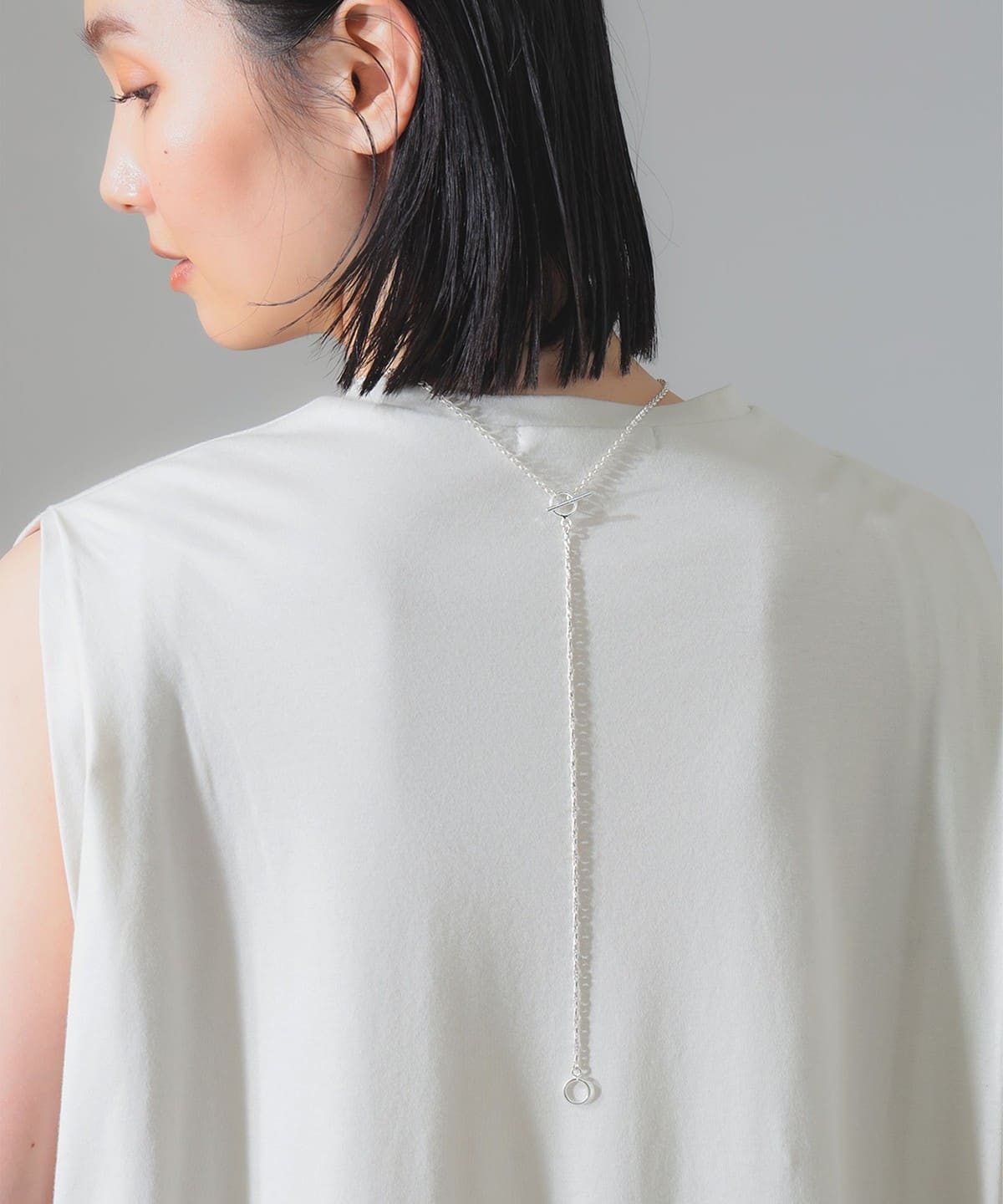 ISOLATION / コンビネーション ロングネックレス シルバー アクセサリー WOMEN SILVER ONE SIZE ISOLATION / コンビネーション ロングネックレス シルバー アクセサリー WOMEN SILVER ONE SIZE