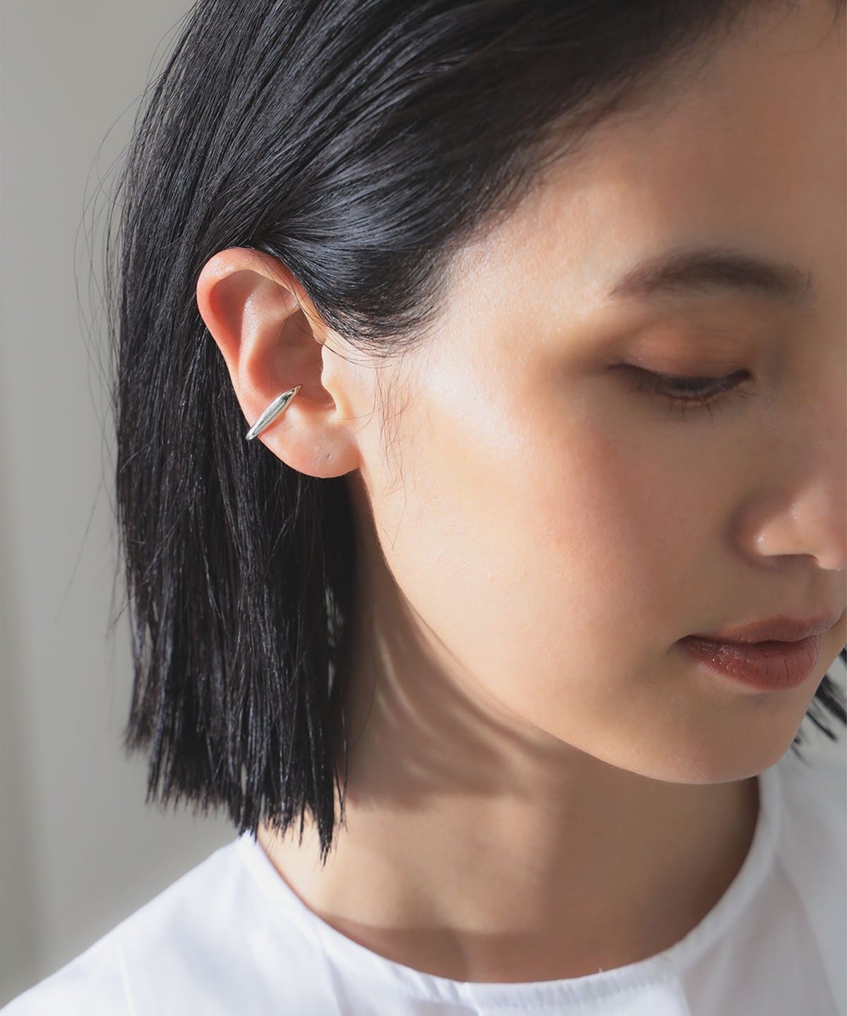 ISOLATION / ラインイヤーカフ シルバー アクセサリー WOMEN SILVER ONE SIZE ISOLATION / ラインイヤーカフ シルバー アクセサリー WOMEN SILVER ONE SIZE