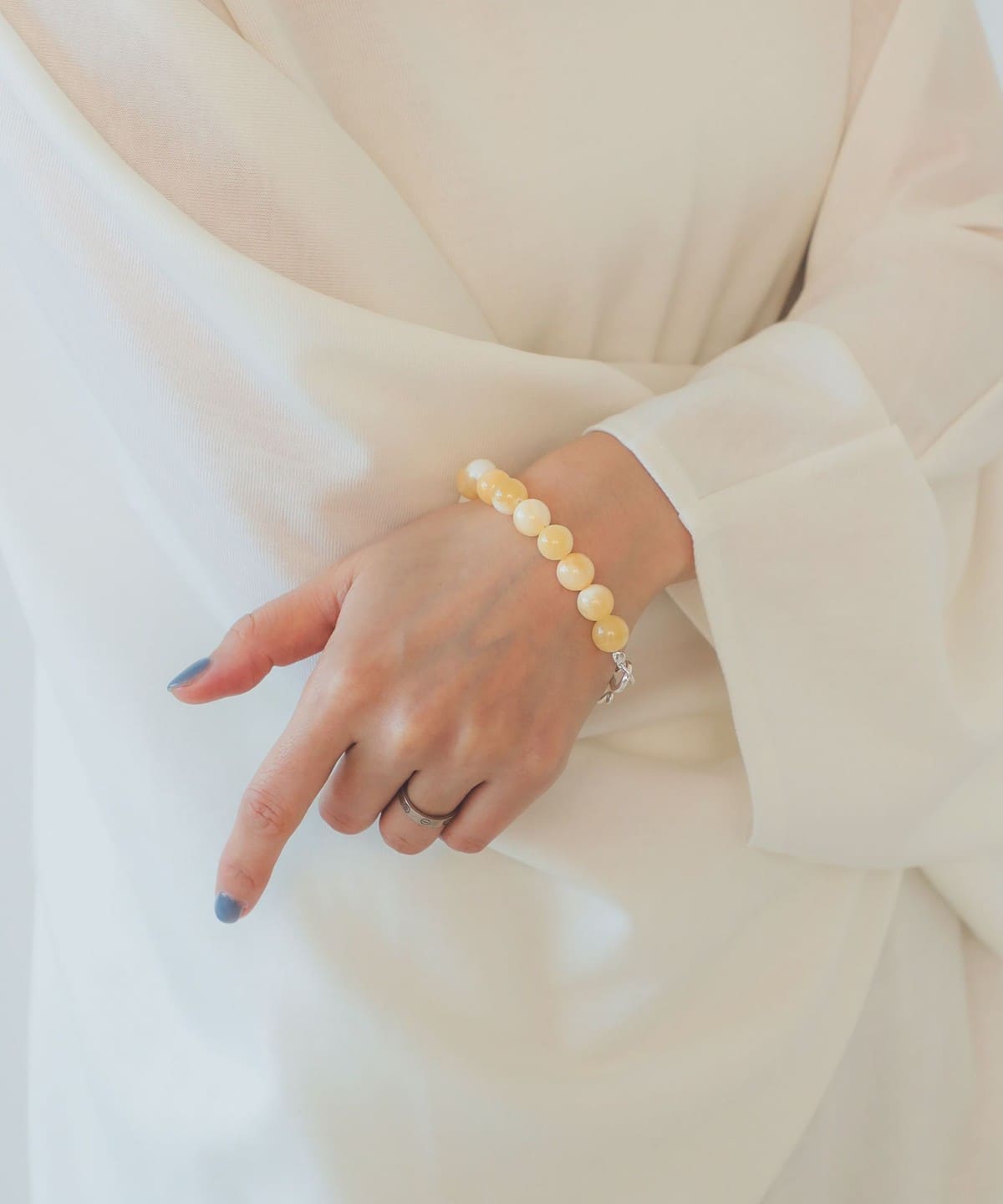 LIE STUDIO / The Mary ブレスレット ベージュトパーズ アクセサリー WOMEN Beige Topaz ONE SIZE LIE STUDIO / The Mary ブレスレット ベージュトパーズ アクセサリー WOMEN Beige Topaz ONE SIZE