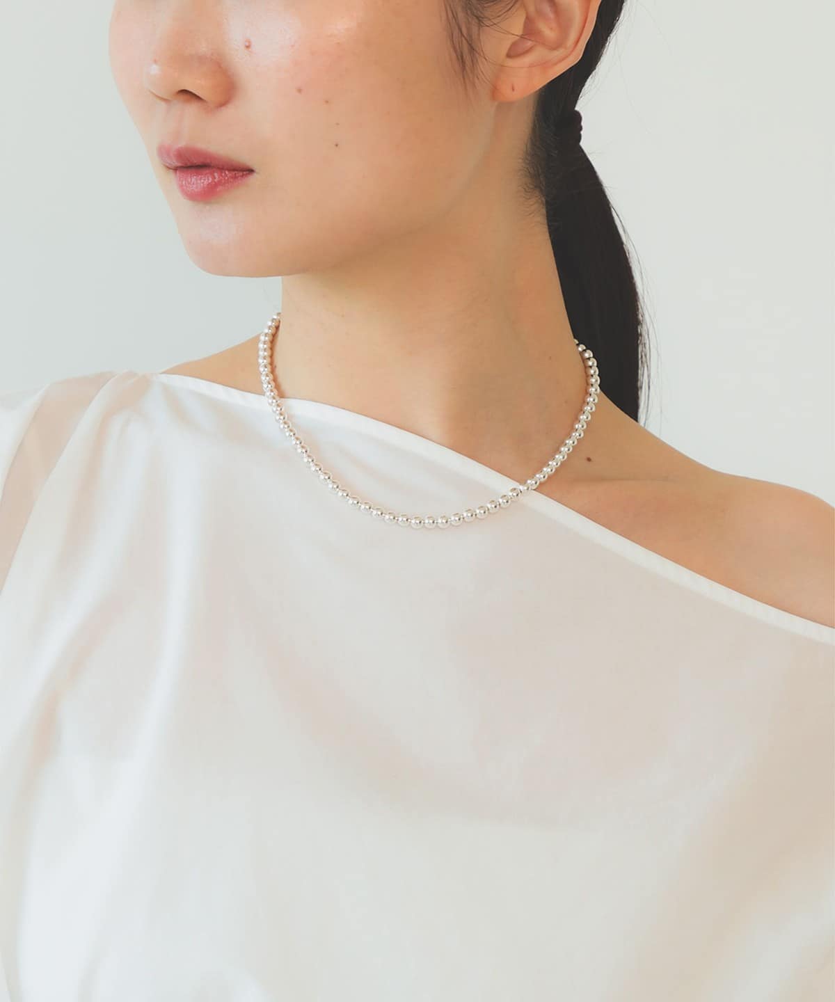 quip queint / ボウリング トライブ ショートネックレス アクセサリー WOMEN SILVER ONE SIZE quip queint / ボウリング トライブ ショートネックレス アクセサリー WOMEN SILVER ONE SIZE
