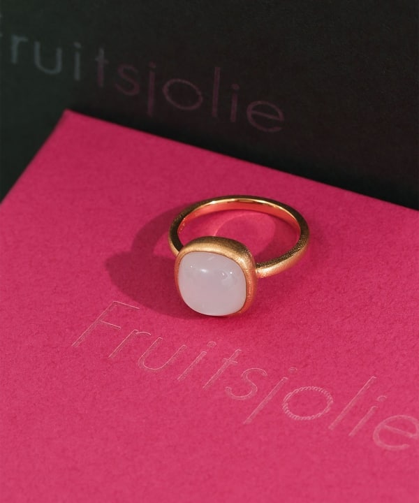 Demi-Luxe BEAMS Fruitsjolie リング ローズアメジスト Demi-Luxe BEAMS Fruitsjolie リング ローズアメジスト