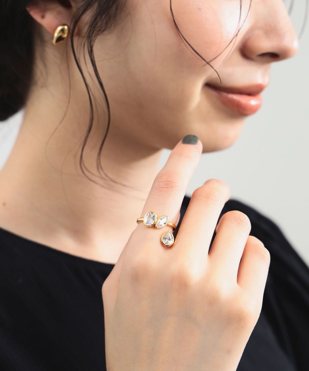 MARIA BLACK マリア ブラック / You & Me Baby リング イエローゴールド アクセサリー WOMEN GOLD ONE SIZE MARIA BLACK マリア ブラック / You & Me Baby リング イエローゴールド アクセサリー WOMEN GOLD ONE SIZE