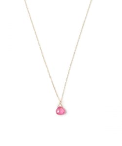 les bon bon / serendip ルビー ネックレス