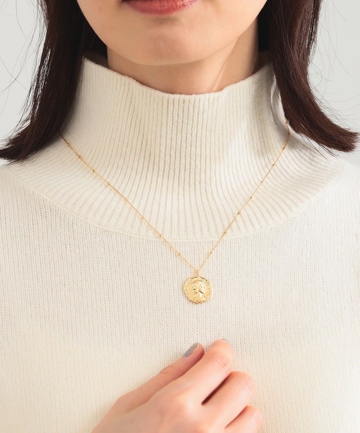 Demi-Luxe BEAMS（デミルクス ビームス）MARIHA / Ancient Memories ネックレス Julia/Venus  スタッドチェーン 47cm（アクセサリー ネックレス）通販｜BEAMS そら様専用 MARIHA コインネックレスゼウスレク45NL beams