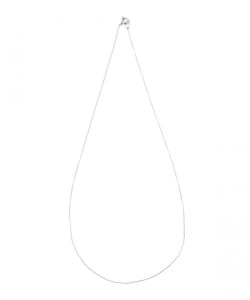 wePERM / スターリングライトチェーン ネックレス シルバー