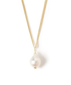 AYUS / バロックパール Wチェーン ネックレス