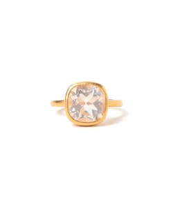 【別注】Fruitsjolie / ローズクォーツ リング 10×10mm