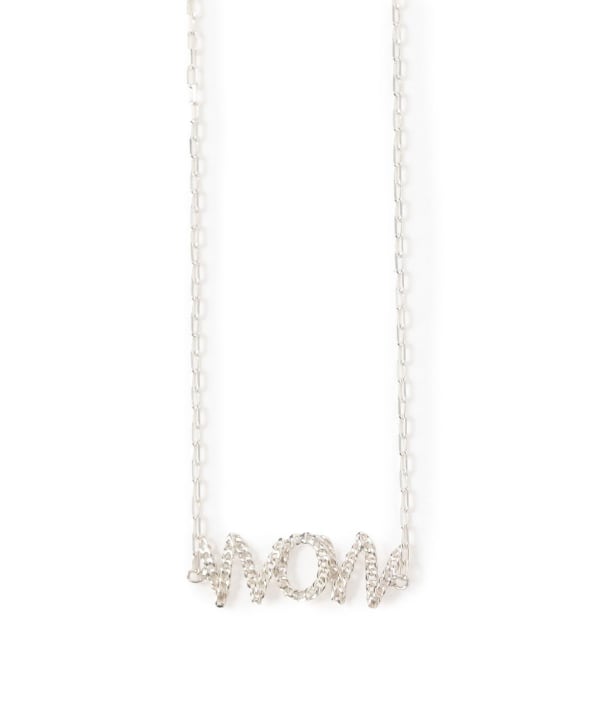 wePERM / WOW&MOM ネックレス シルバー