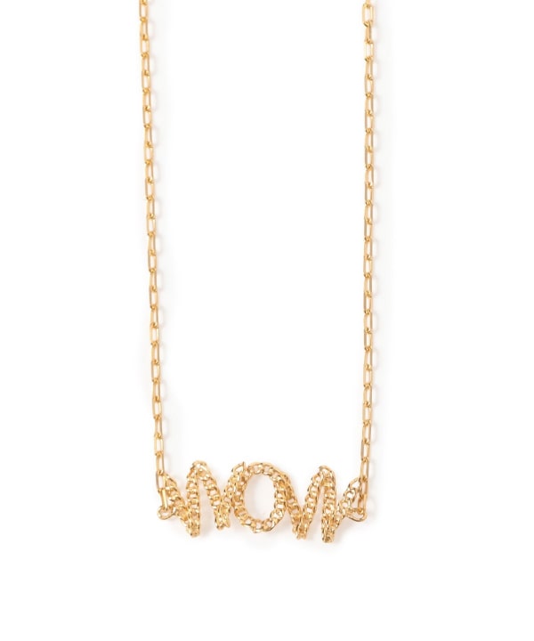 wePERM/WOW&MOM項鏈金色