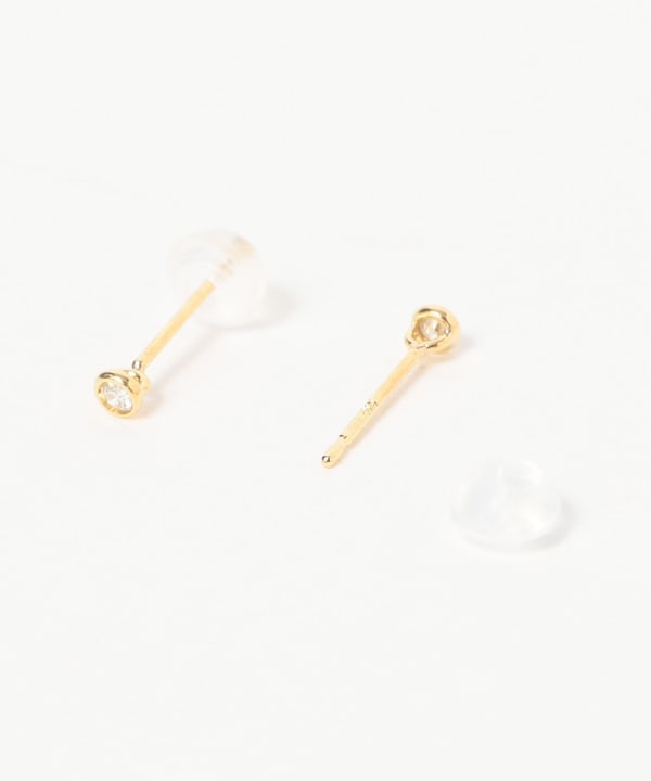 les bon bon / K18 ダイヤモンド ピアス