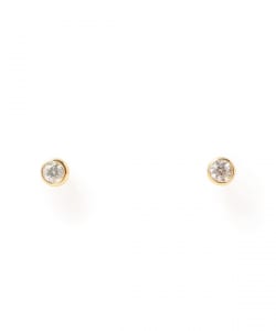 les bon bon / K18 ダイヤモンド ピアス